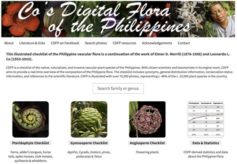 co's digital flora|Co's Digital Flora of the Philippines.